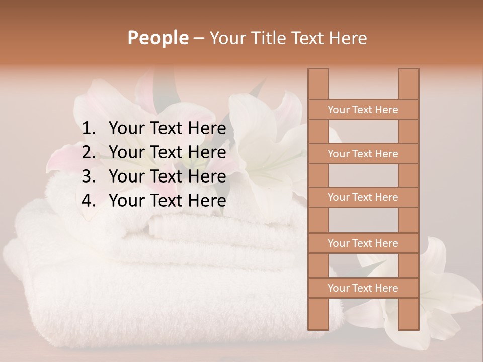 Fabric Stacked Dry PowerPoint Template