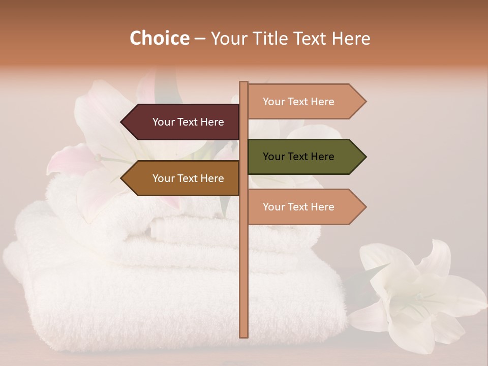 Fabric Stacked Dry PowerPoint Template