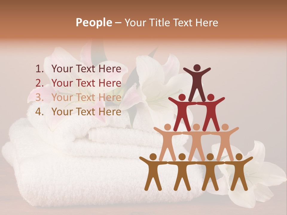 Fabric Stacked Dry PowerPoint Template