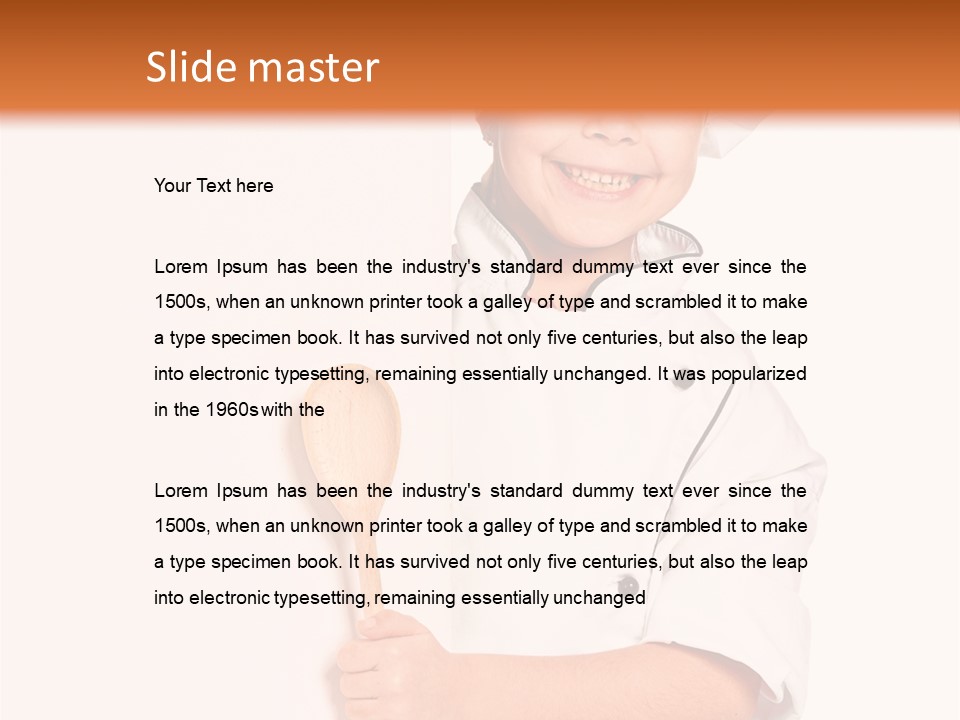 Preparation Hiding Cheerful PowerPoint Template