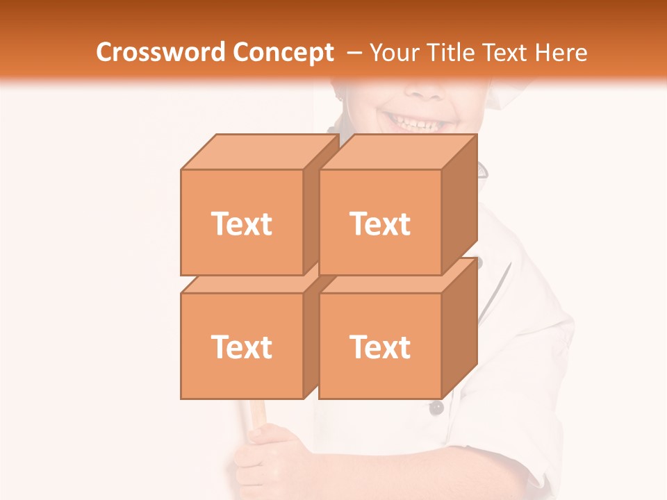Preparation Hiding Cheerful PowerPoint Template