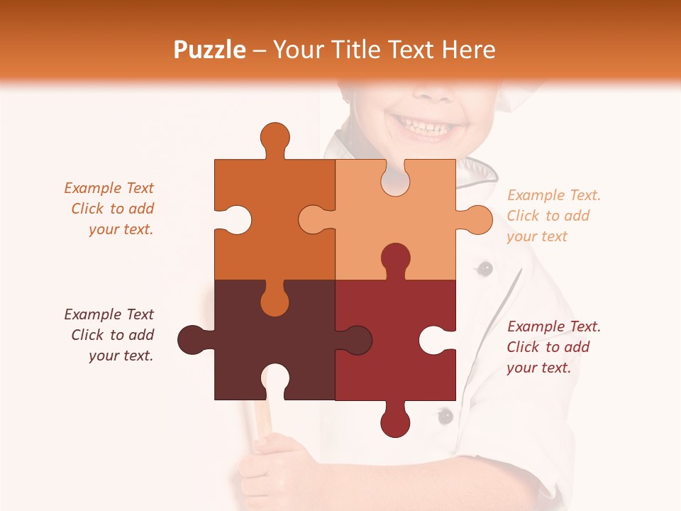 Preparation Hiding Cheerful PowerPoint Template