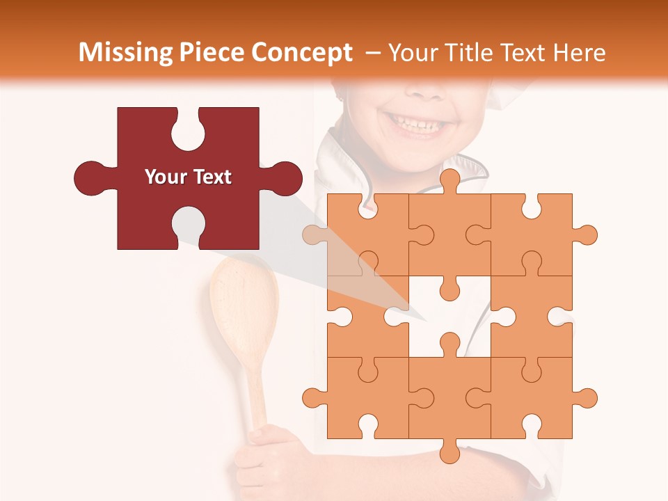 Preparation Hiding Cheerful PowerPoint Template