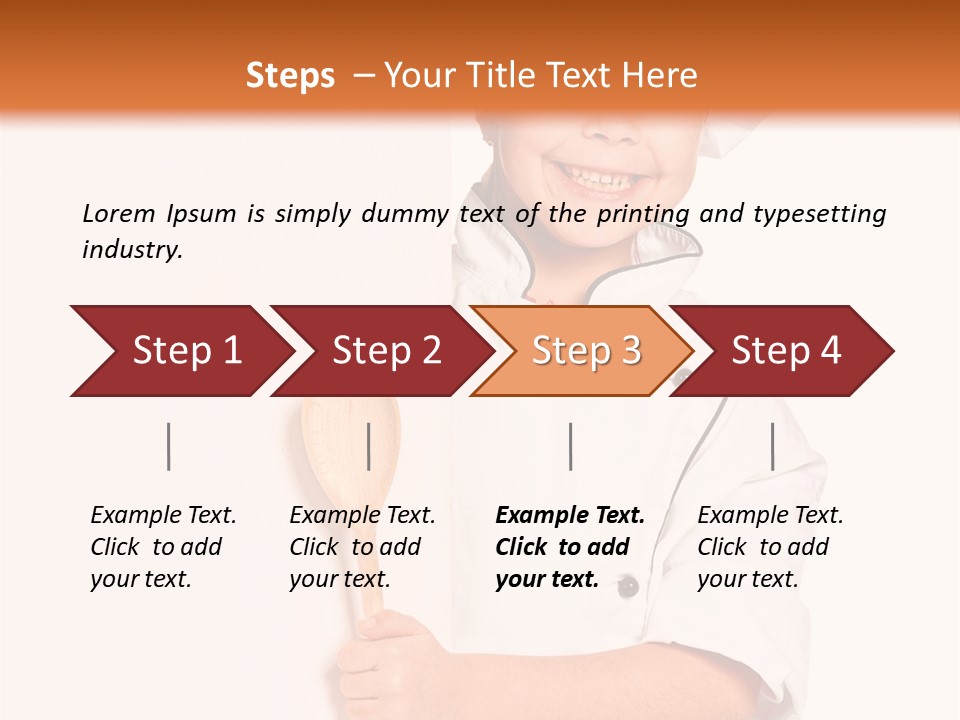 Preparation Hiding Cheerful PowerPoint Template