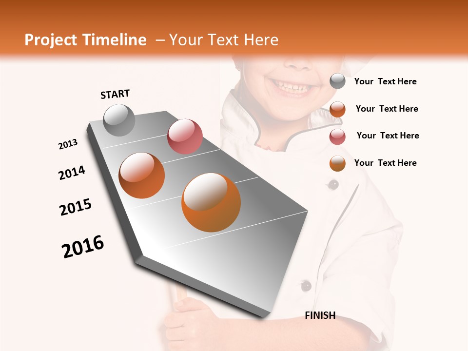 Preparation Hiding Cheerful PowerPoint Template