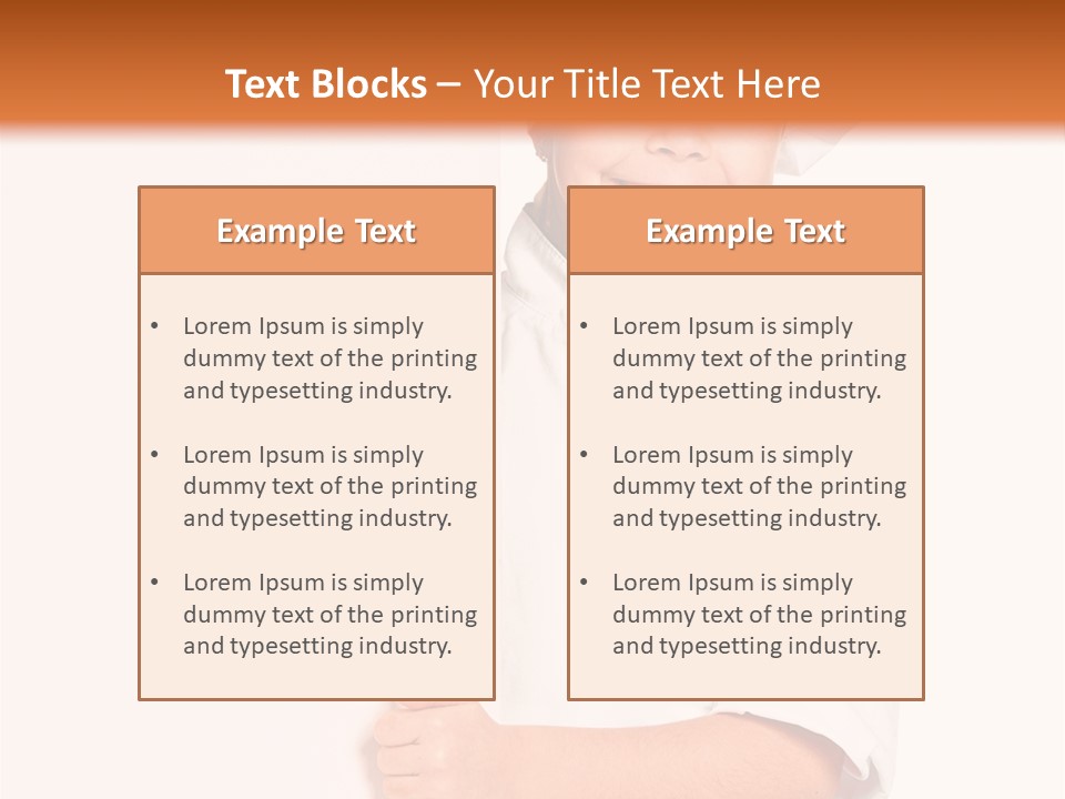 Preparation Hiding Cheerful PowerPoint Template