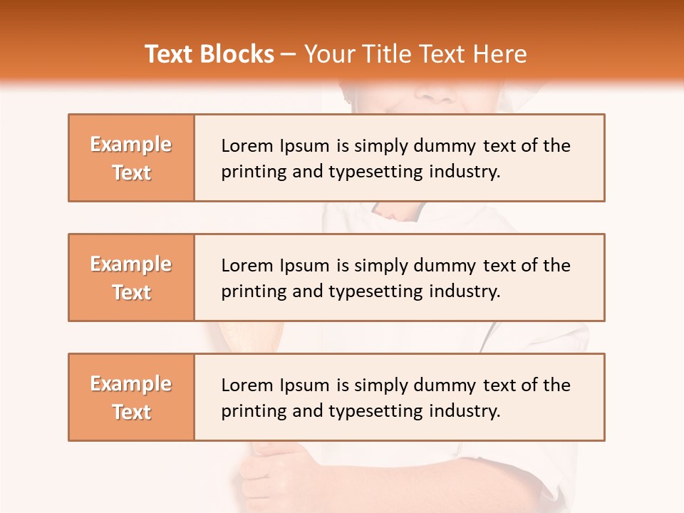 Preparation Hiding Cheerful PowerPoint Template