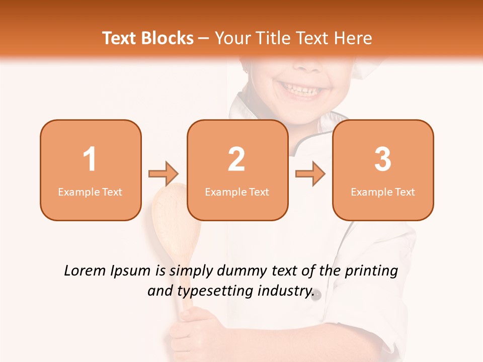 Preparation Hiding Cheerful PowerPoint Template