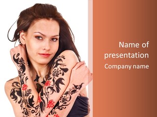 Fashion People Beauty PowerPoint Template