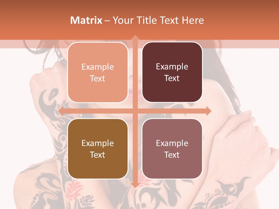 Fashion People Beauty PowerPoint Template