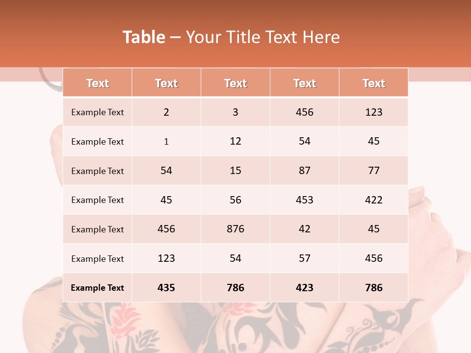 Fashion People Beauty PowerPoint Template