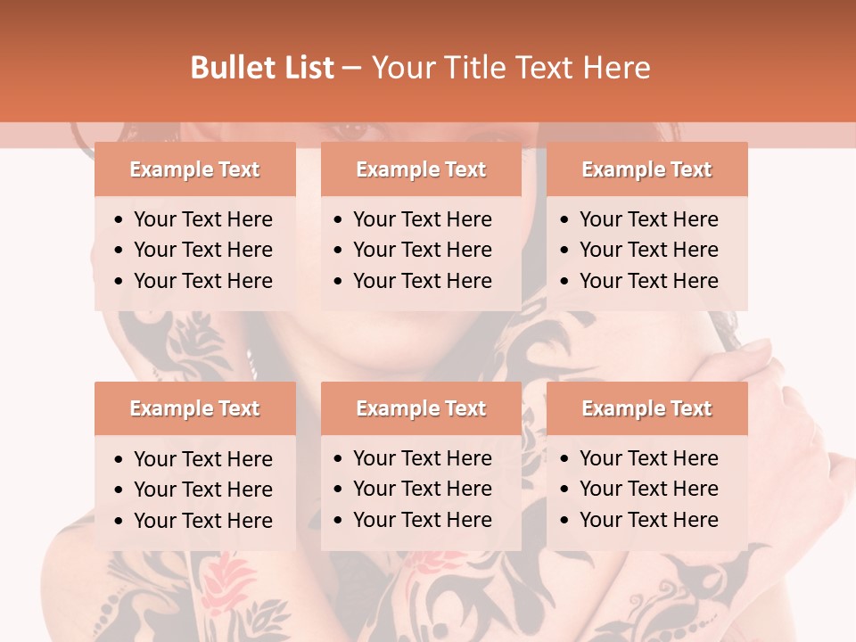 Fashion People Beauty PowerPoint Template