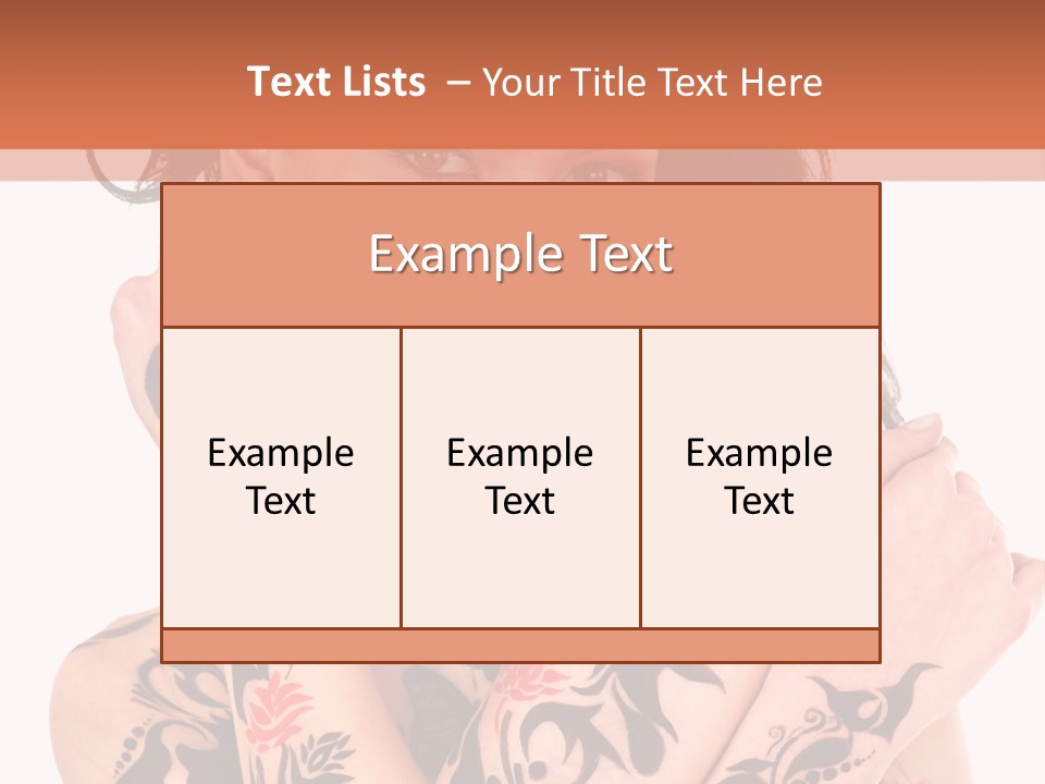 Fashion People Beauty PowerPoint Template