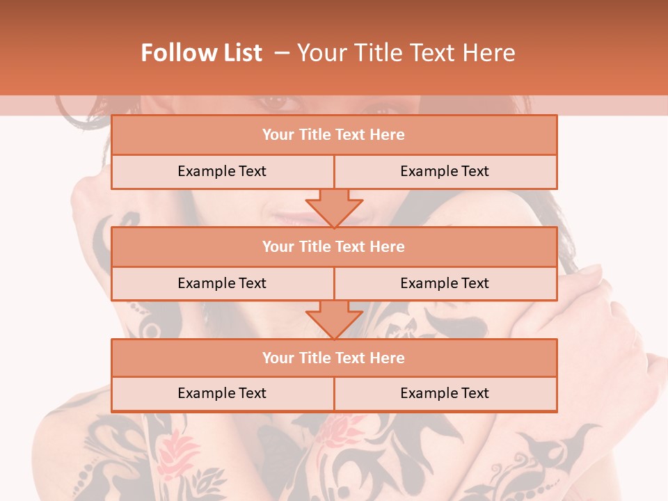 Fashion People Beauty PowerPoint Template