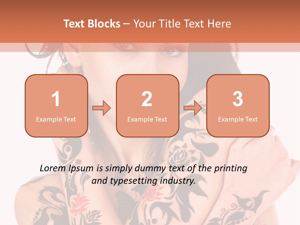 Fashion People Beauty PowerPoint Template