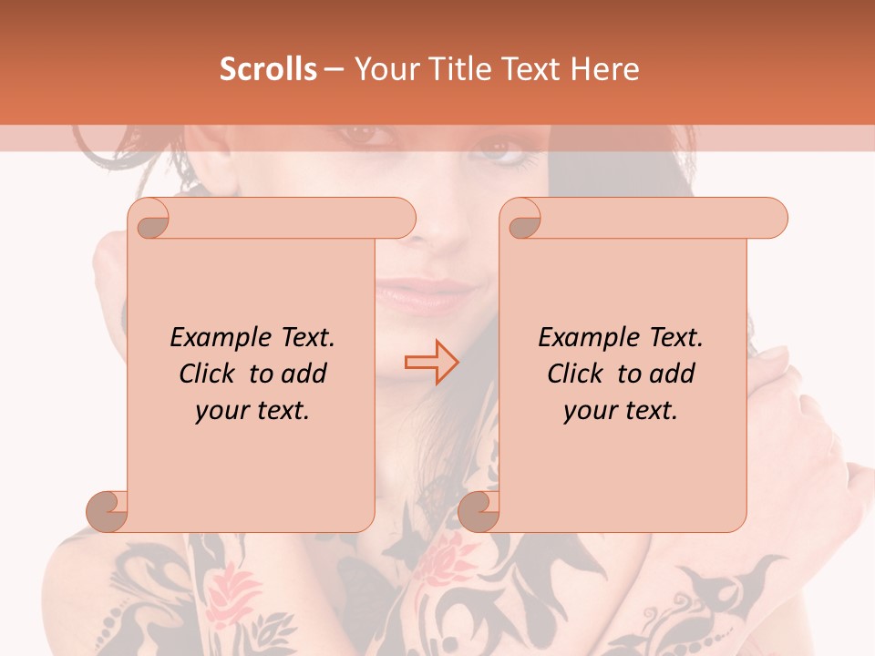 Fashion People Beauty PowerPoint Template