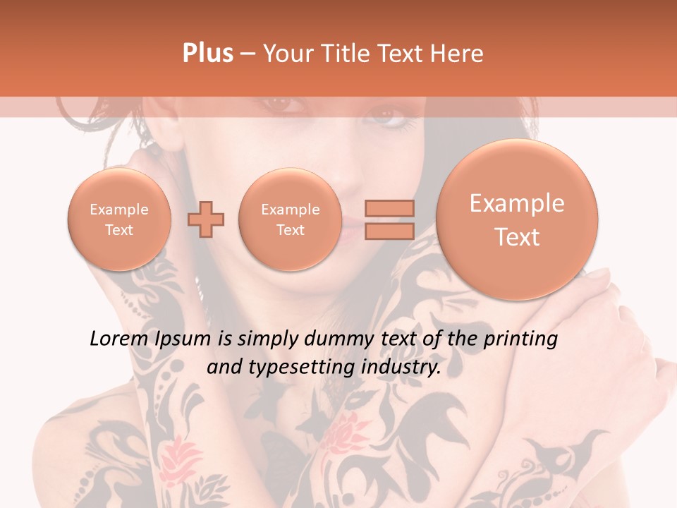 Fashion People Beauty PowerPoint Template