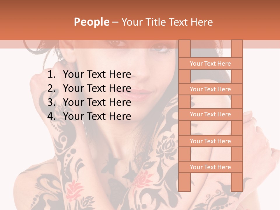 Fashion People Beauty PowerPoint Template