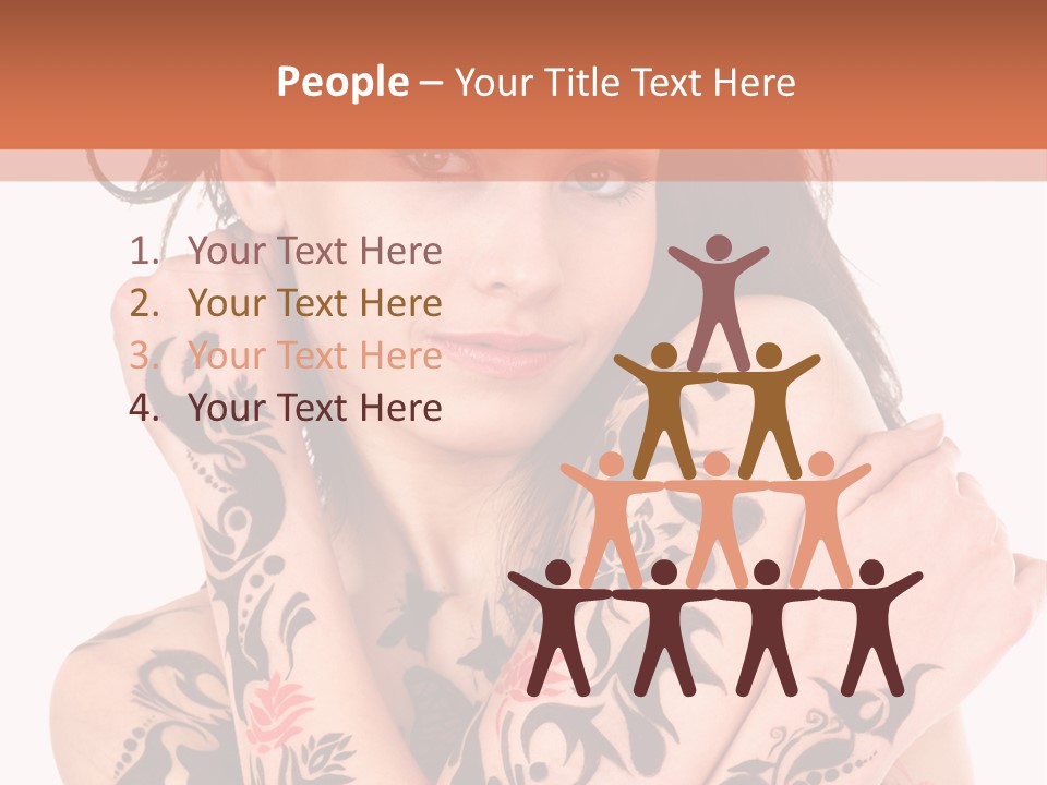 Fashion People Beauty PowerPoint Template