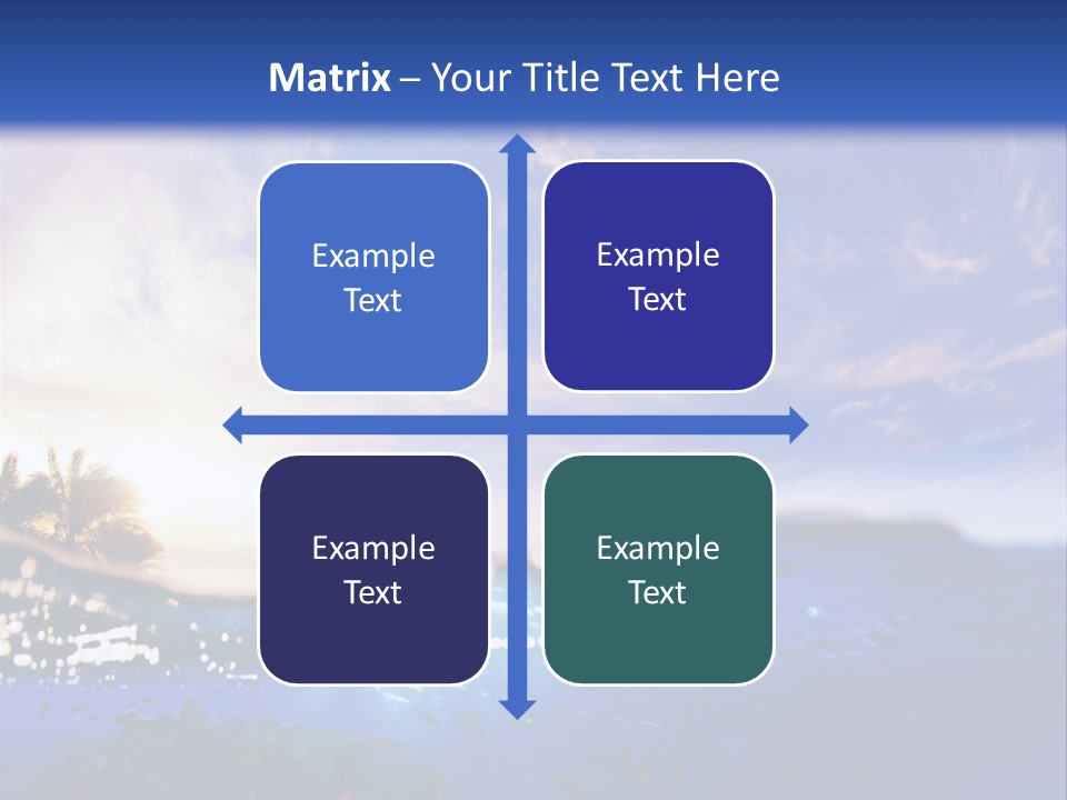 Tranquility Under Bubbles PowerPoint Template