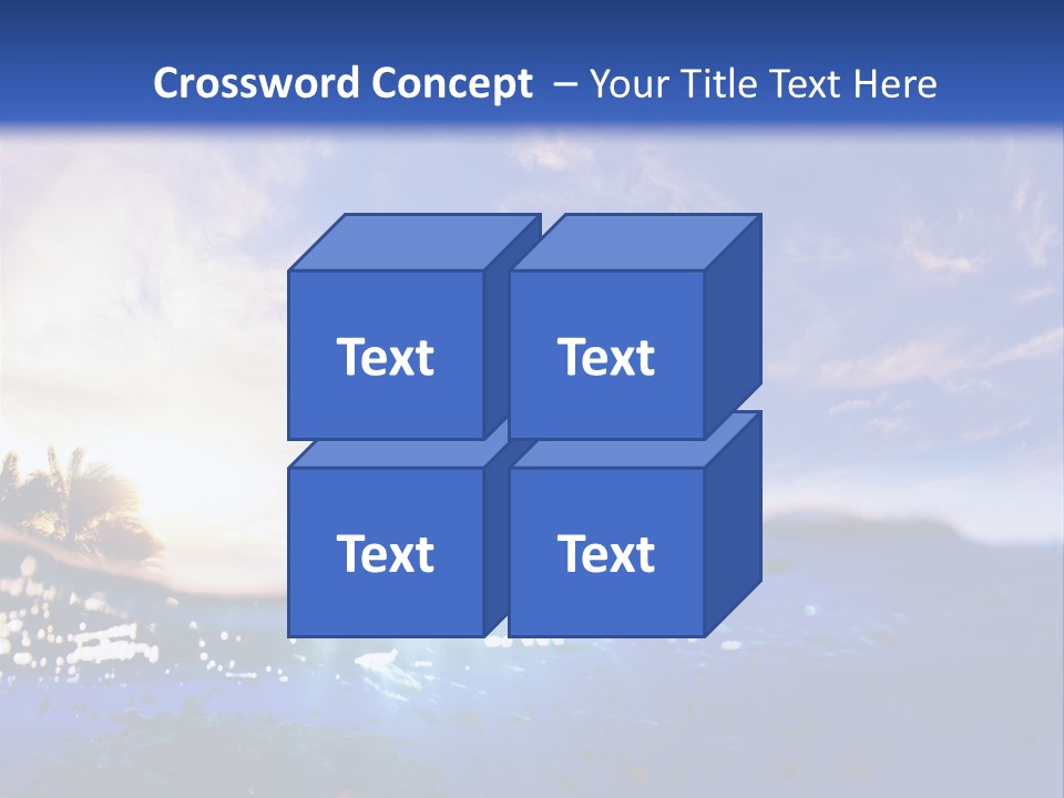 Tranquility Under Bubbles PowerPoint Template