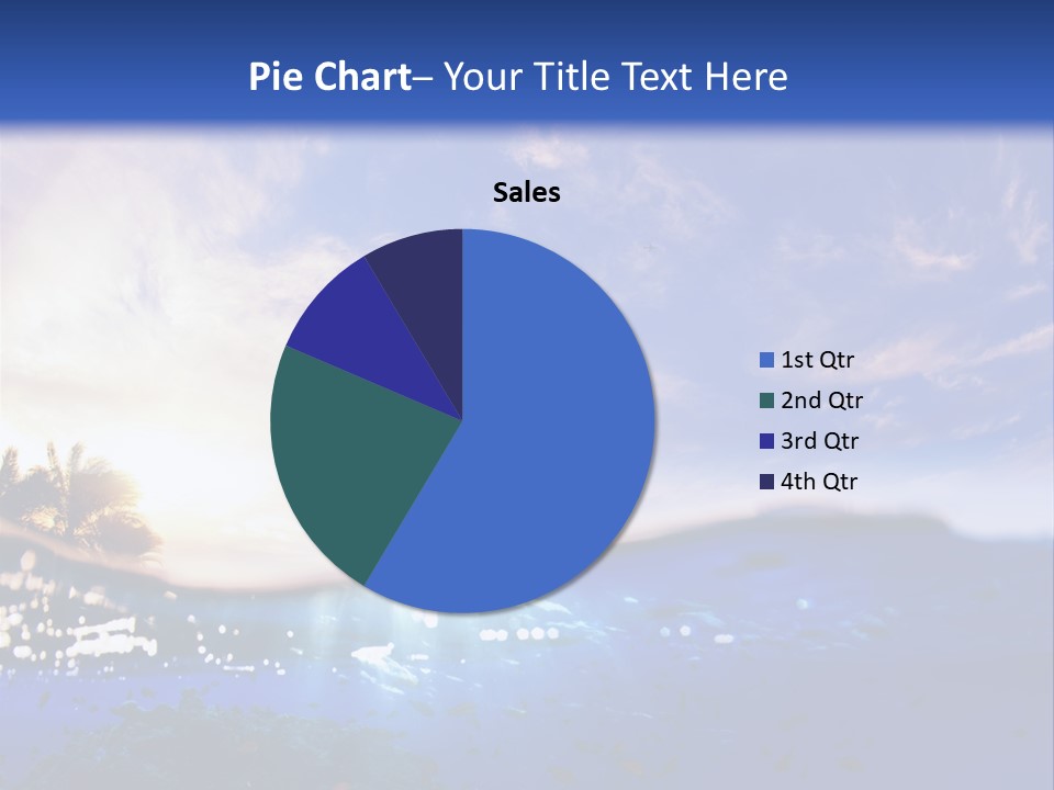 Tranquility Under Bubbles PowerPoint Template