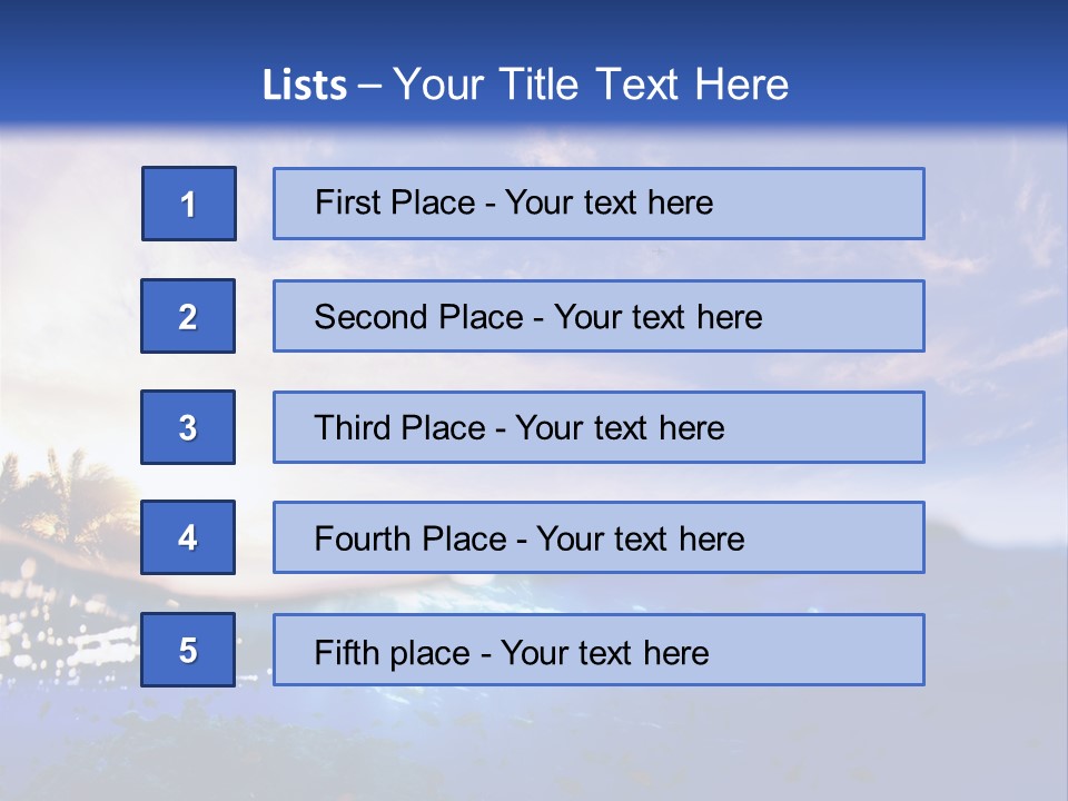 Tranquility Under Bubbles PowerPoint Template