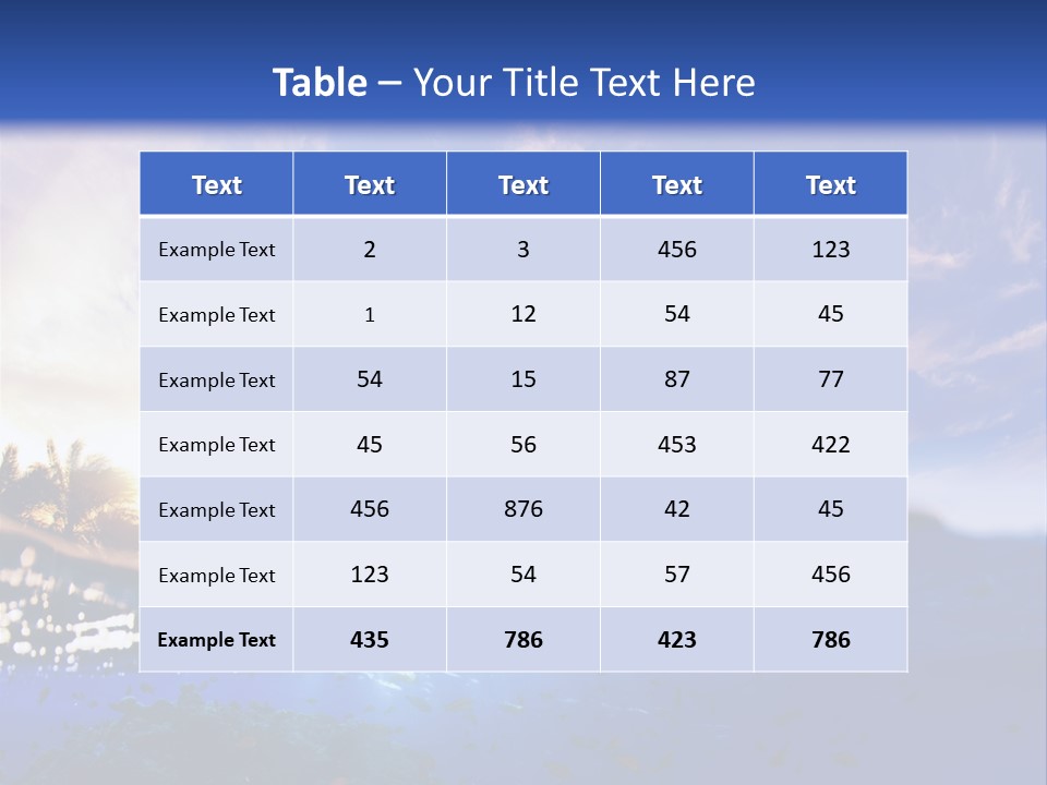 Tranquility Under Bubbles PowerPoint Template