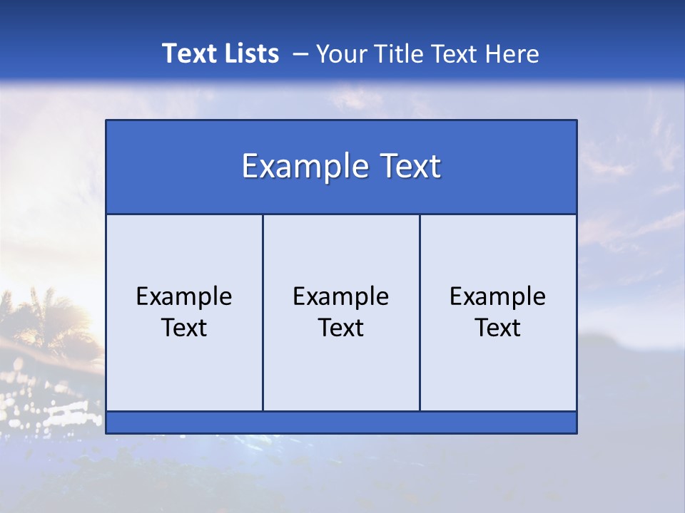 Tranquility Under Bubbles PowerPoint Template