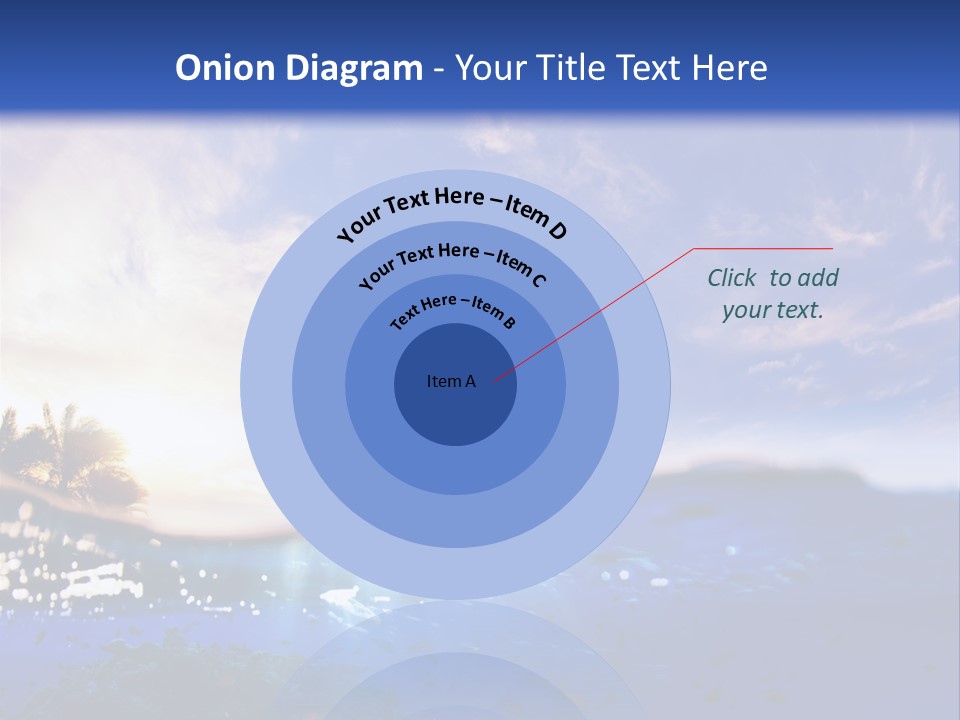 Tranquility Under Bubbles PowerPoint Template