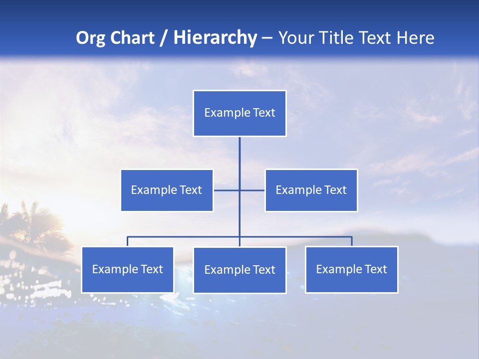 Tranquility Under Bubbles PowerPoint Template