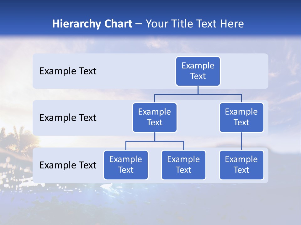 Tranquility Under Bubbles PowerPoint Template