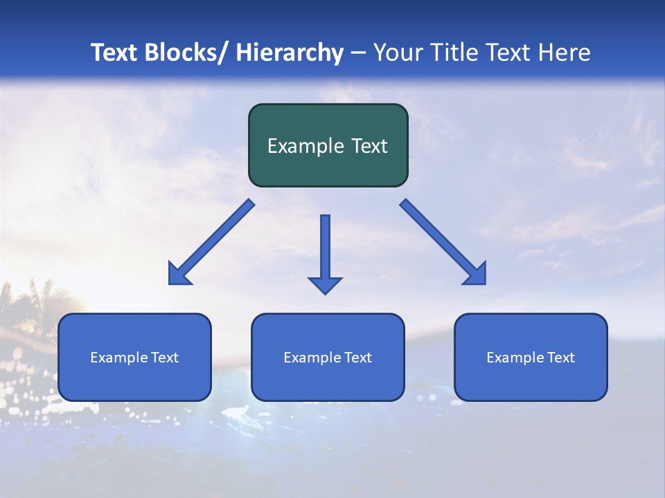 Tranquility Under Bubbles PowerPoint Template