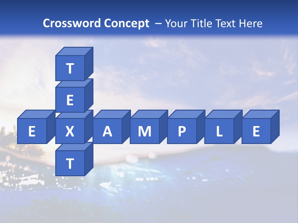 Tranquility Under Bubbles PowerPoint Template