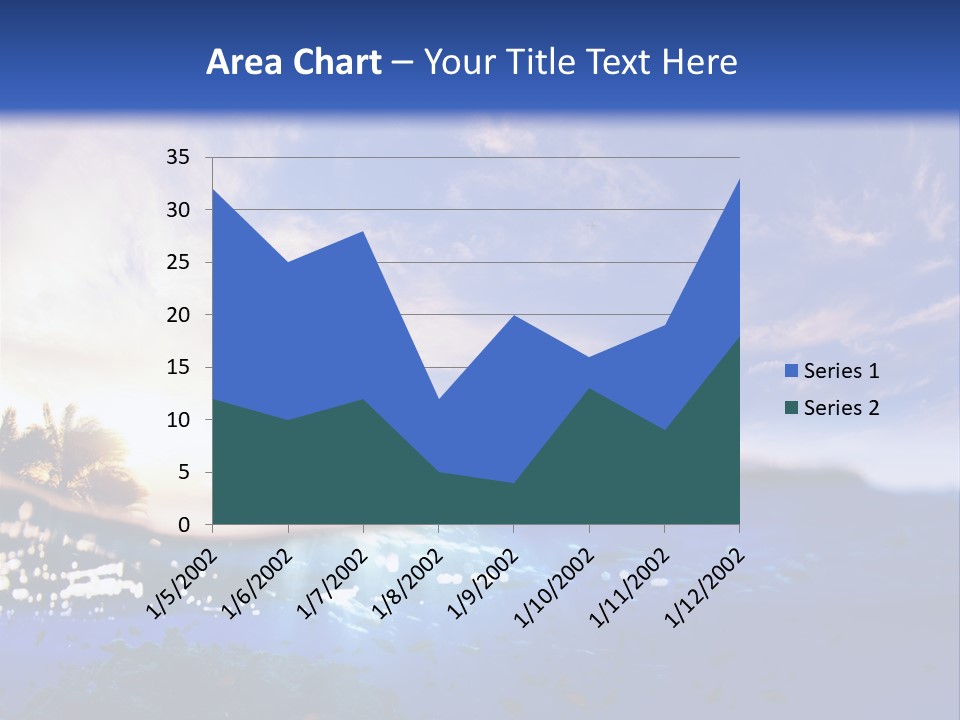 Tranquility Under Bubbles PowerPoint Template
