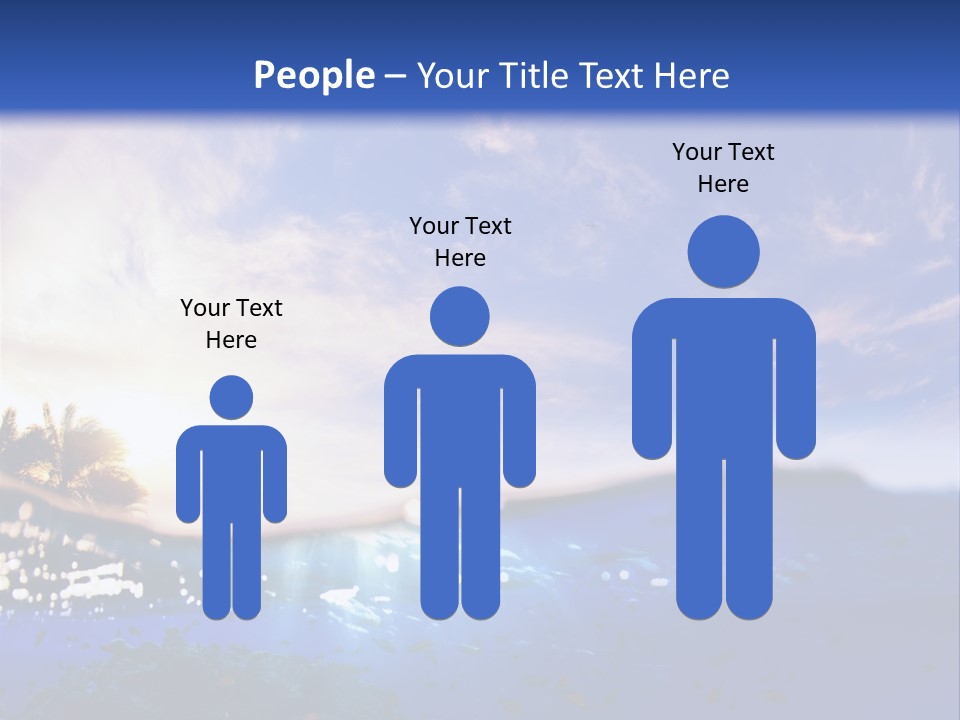 Tranquility Under Bubbles PowerPoint Template