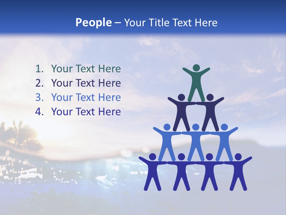 Tranquility Under Bubbles PowerPoint Template