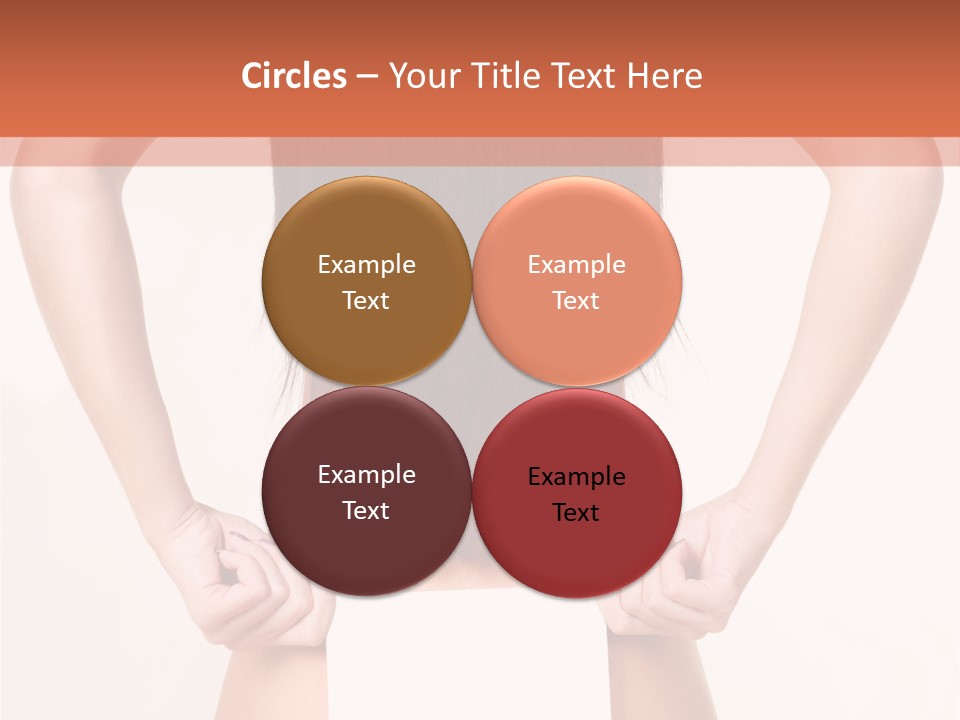 Presenting Builder Female PowerPoint Template