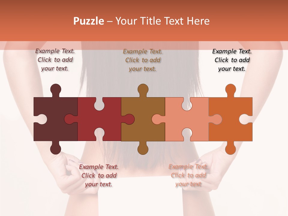 Presenting Builder Female PowerPoint Template