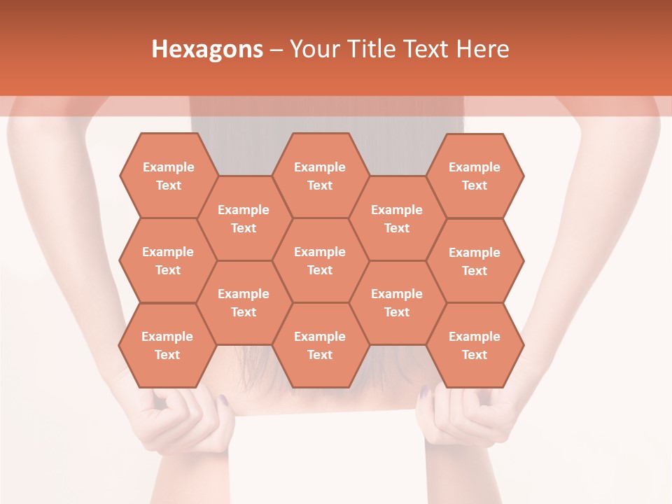 Presenting Builder Female PowerPoint Template