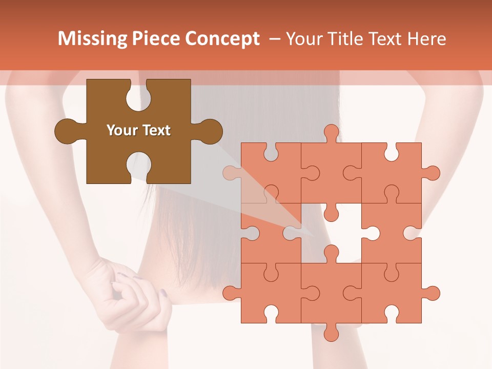 Presenting Builder Female PowerPoint Template