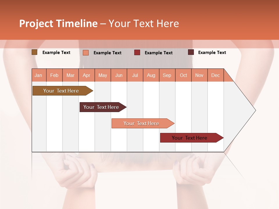 Presenting Builder Female PowerPoint Template