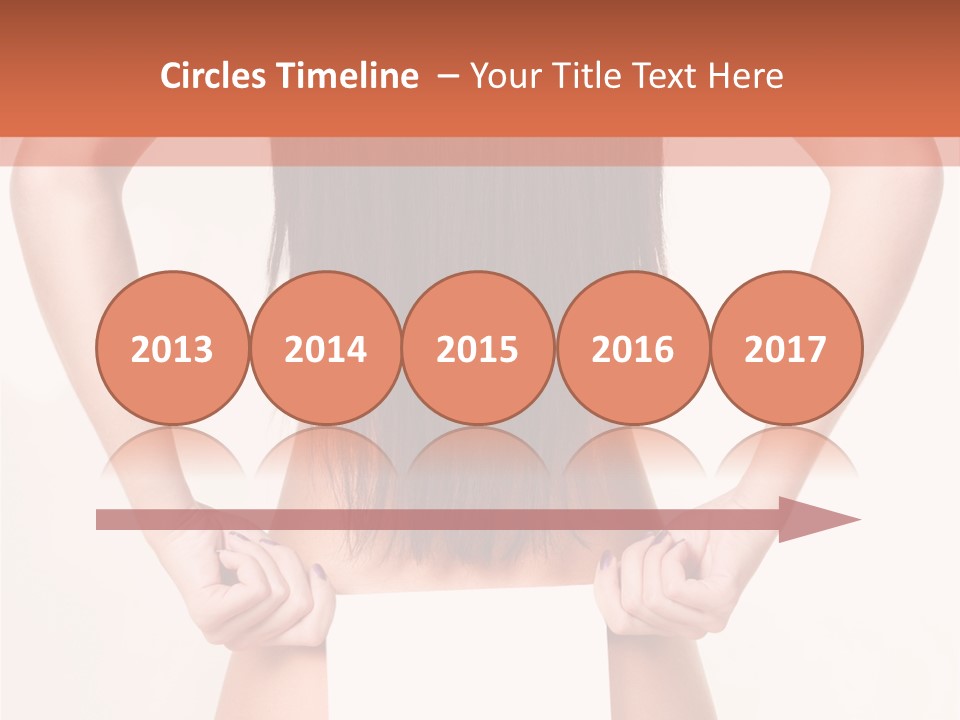 Presenting Builder Female PowerPoint Template