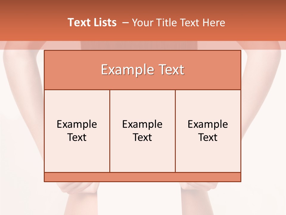 Presenting Builder Female PowerPoint Template