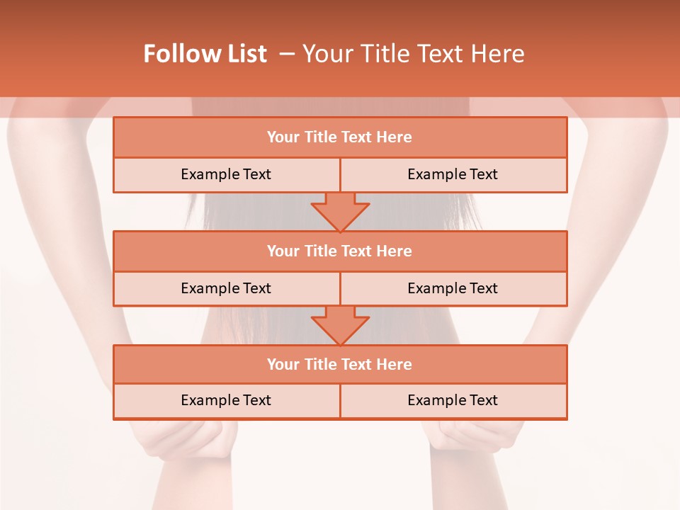 Presenting Builder Female PowerPoint Template