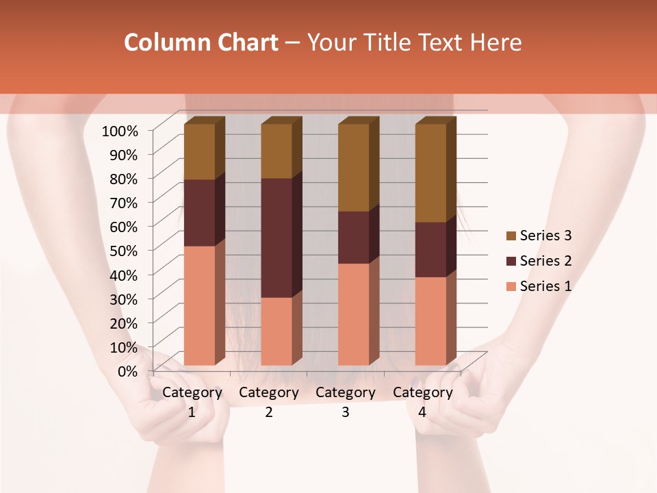 Presenting Builder Female PowerPoint Template