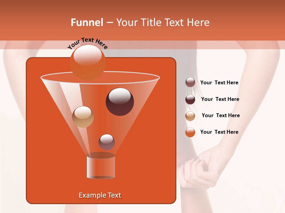 Presenting Builder Female PowerPoint Template