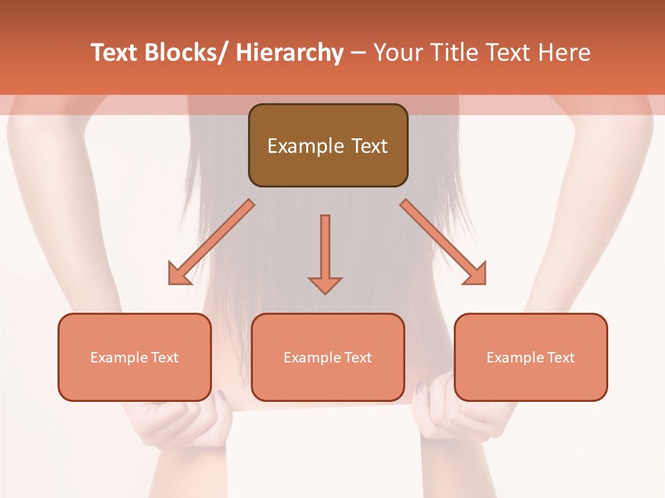 Presenting Builder Female PowerPoint Template