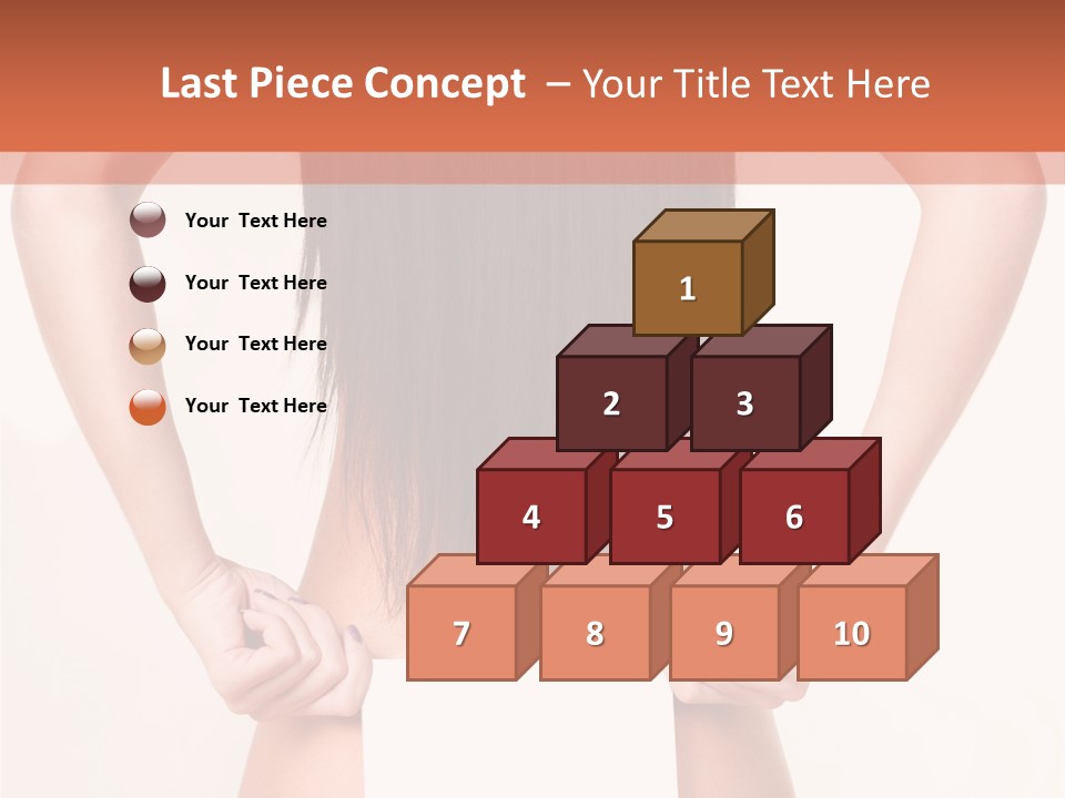 Presenting Builder Female PowerPoint Template