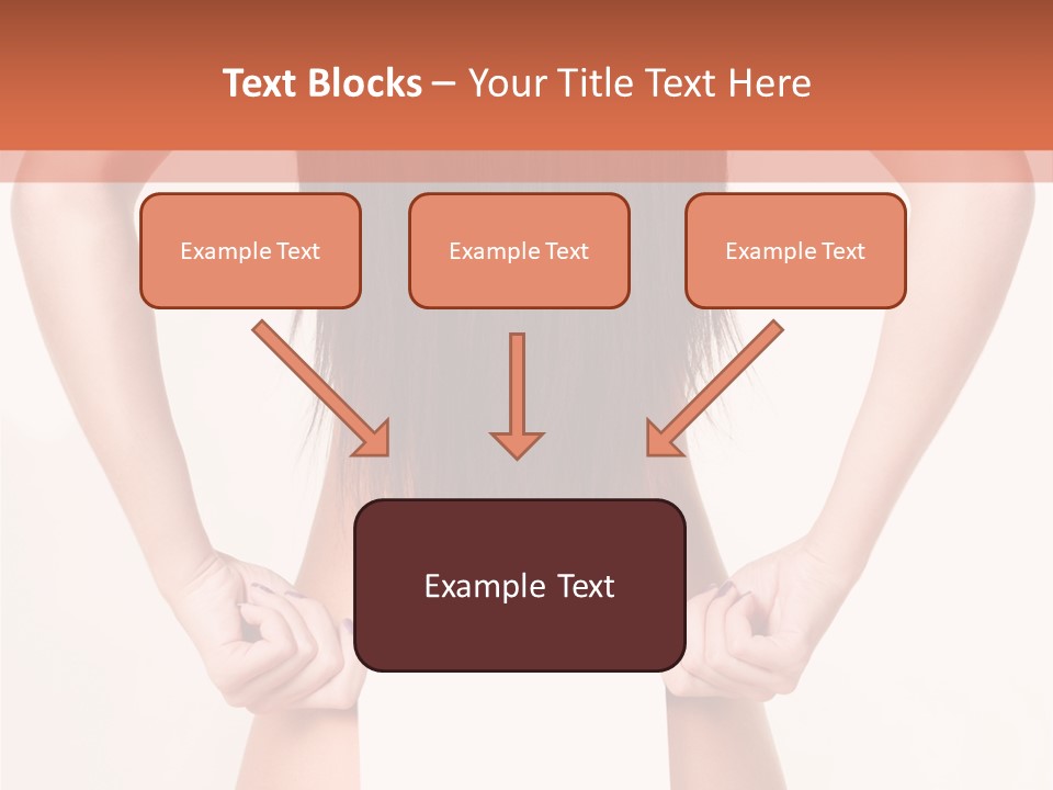 Presenting Builder Female PowerPoint Template